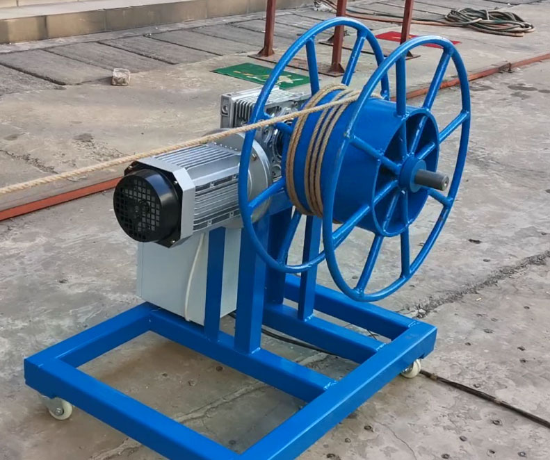 卷繞機(jī)JR600型試機(jī)現(xiàn)場(chǎng)